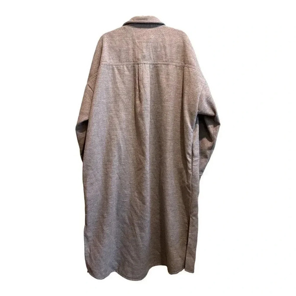 NWT Nasty Gal Oversized Wool Look Coat - Picture 2 of 5